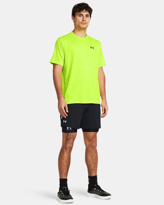 Men's UA Tech™ Vent 6" Shorts in Black image number 2